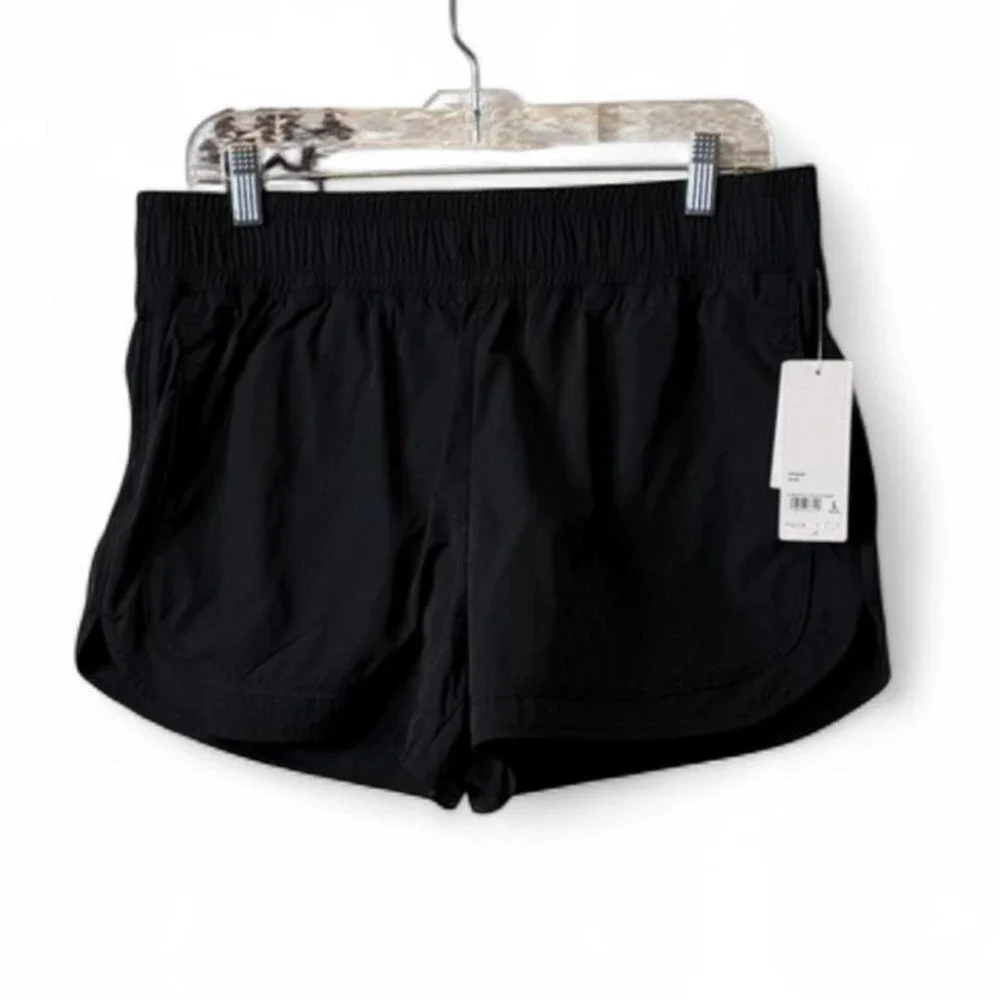 Yogalicious Black Running‎ Shorts